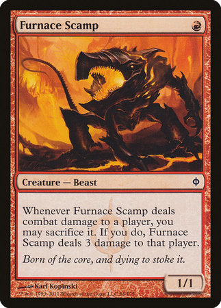 Furnace Scamp [New Phyrexia] | Mindsight Gaming