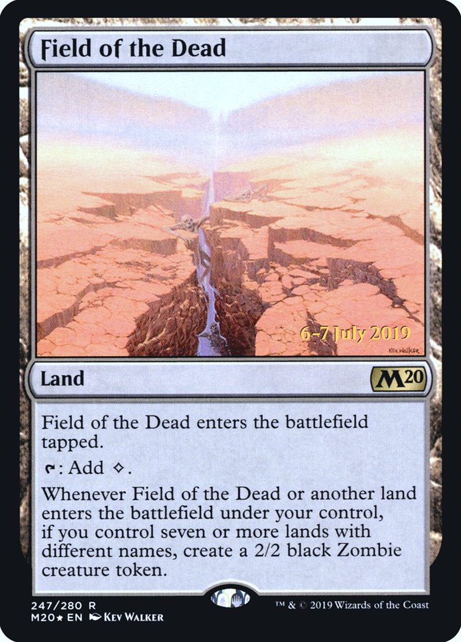 Field of the Dead  [Core Set 2020 Prerelease Promos] | Mindsight Gaming