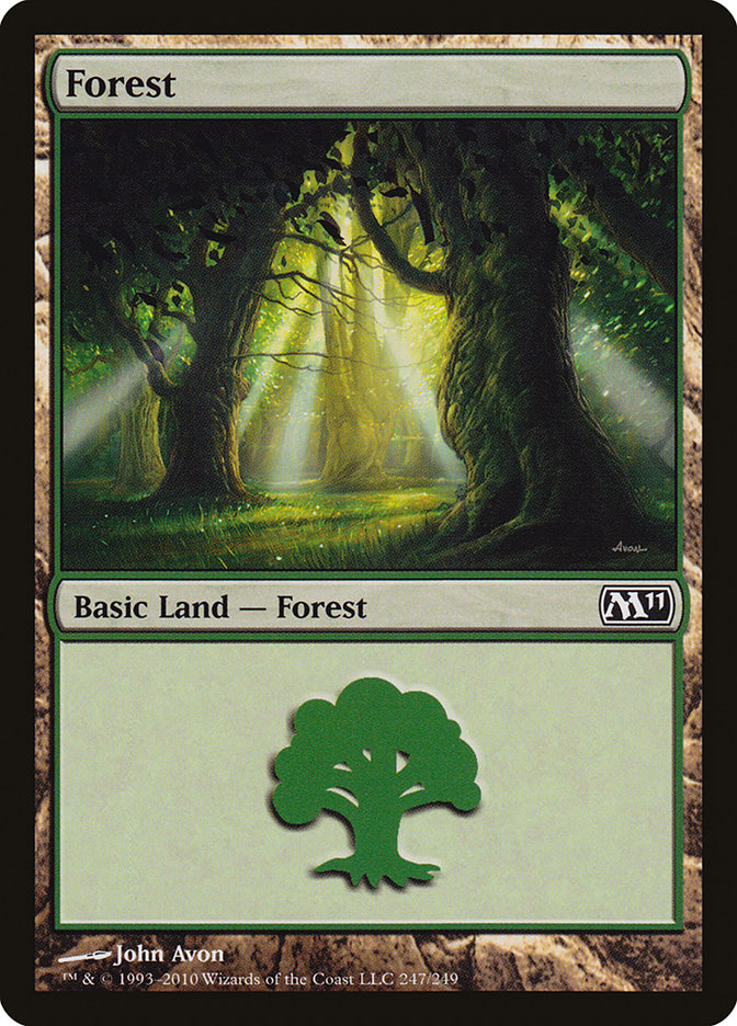 Forest (247) [Magic 2011] | Mindsight Gaming