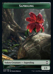 Beast // Saproling Double-sided Token [Streets of New Capenna Commander Tokens] | Mindsight Gaming