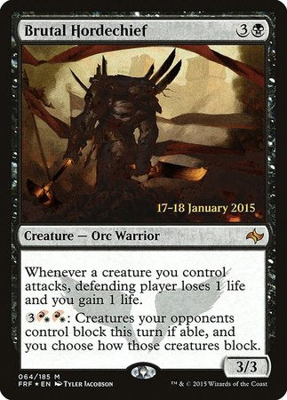 Brutal Hordechief [Fate Reforged Promos] | Mindsight Gaming