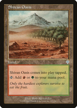 Shivan Oasis [Invasion] | Mindsight Gaming