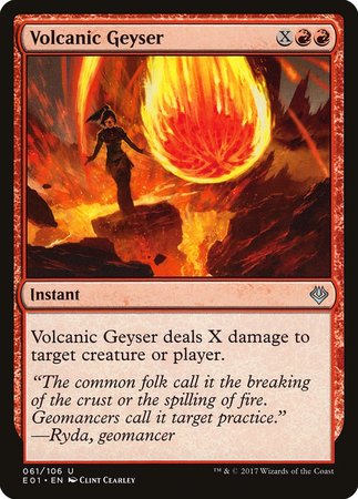Volcanic Geyser [Archenemy: Nicol Bolas] | Mindsight Gaming