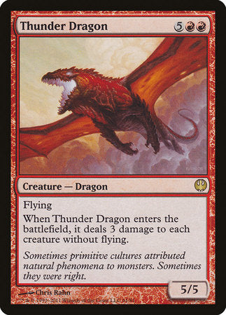 Thunder Dragon [Duel Decks: Knights vs. Dragons] | Mindsight Gaming