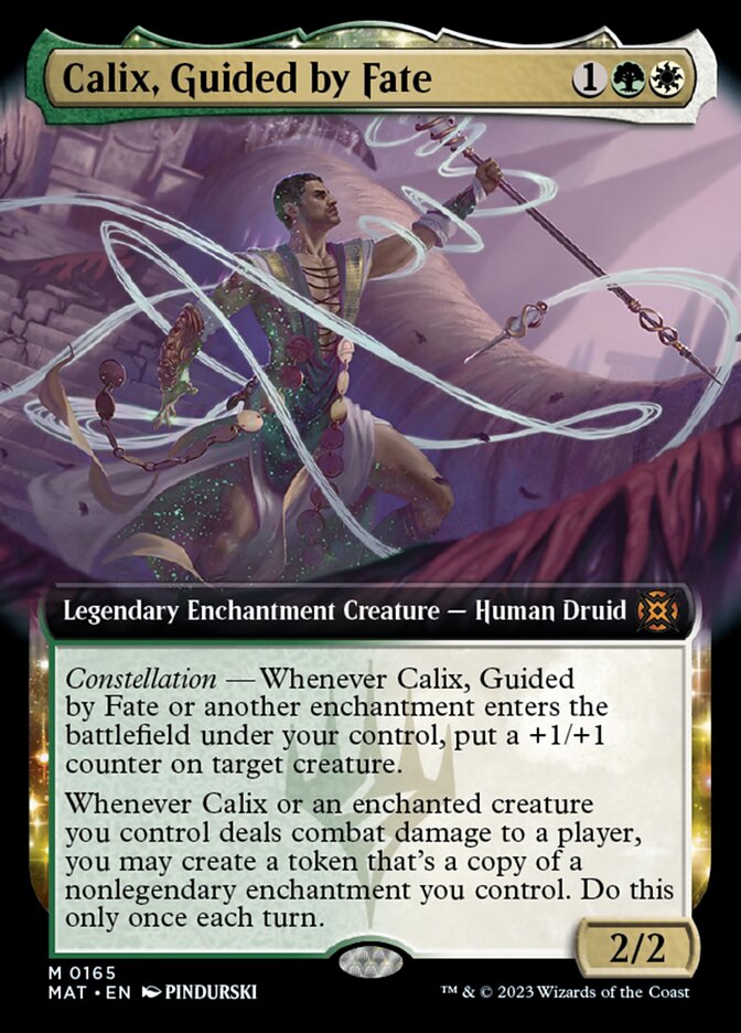 Calix, Guided by Fate (Extended Art) [March of the Machine: The Aftermath] | Mindsight Gaming