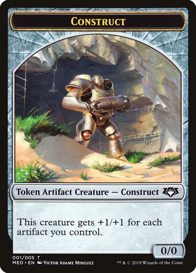 Construct (001/005) [Mythic Edition Tokens] | Mindsight Gaming