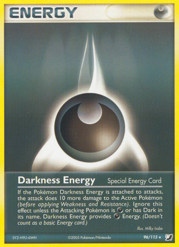 Darkness Energy (96/115) [EX: Unseen Forces] | Mindsight Gaming