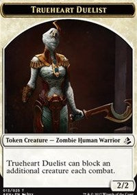 Trueheart Duelist // Snake Token [Amonkhet Tokens] | Mindsight Gaming