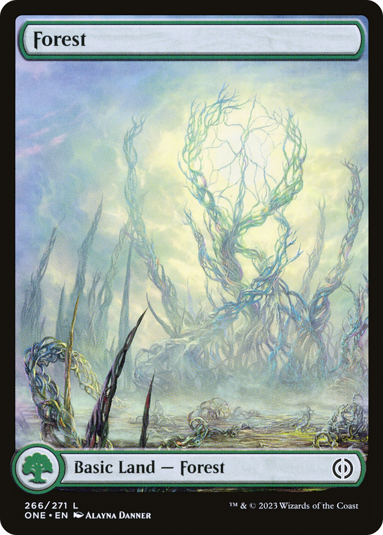 Forest (266) (Full-Art) [Phyrexia: All Will Be One] | Mindsight Gaming