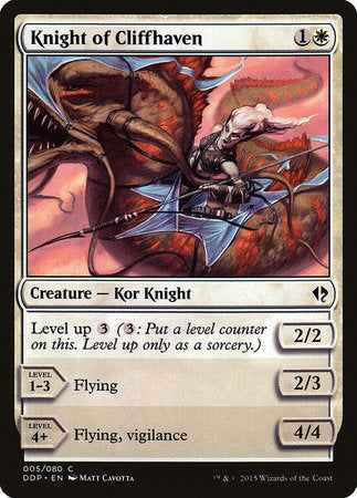 Knight of Cliffhaven [Duel Decks: Zendikar vs. Eldrazi] | Mindsight Gaming