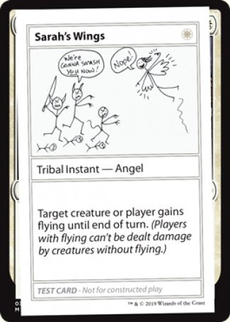 Sarah's Wings (2021 Edition) [Mystery Booster Playtest Cards] | Mindsight Gaming