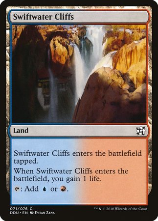 Swiftwater Cliffs [Duel Decks: Elves vs. Inventors] | Mindsight Gaming