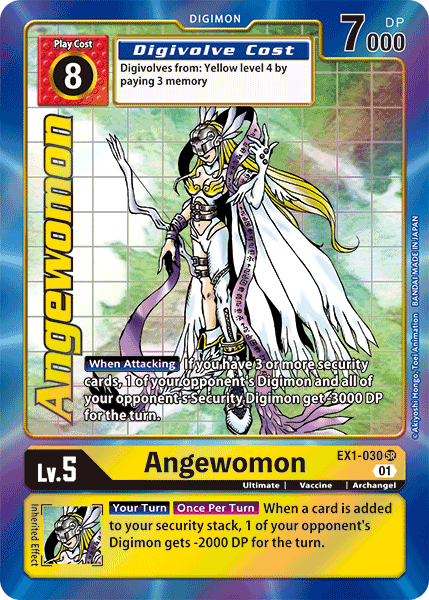 Angewomon [EX1-030] (Alternate Art) [Classic Collection] | Mindsight Gaming