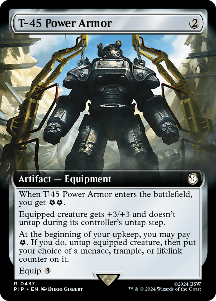 T-45 Power Armor (Extended Art) [Fallout] | Mindsight Gaming