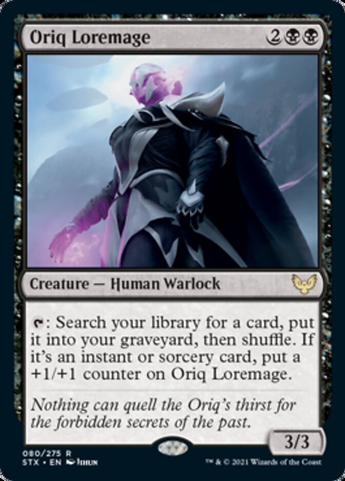 Oriq Loremage [Strixhaven: School of Mages] | Mindsight Gaming