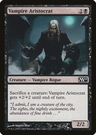 Vampire Aristocrat [Magic 2010] | Mindsight Gaming