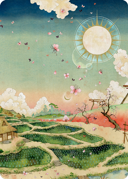 Plains 1 Art Card [Kamigawa: Neon Dynasty Art Series] | Mindsight Gaming