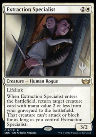 Extraction Specialist (Promo Pack) [Streets of New Capenna Promos] | Mindsight Gaming