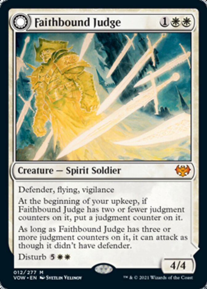 Faithbound Judge // Sinner's Judgment [Innistrad: Crimson Vow] | Mindsight Gaming