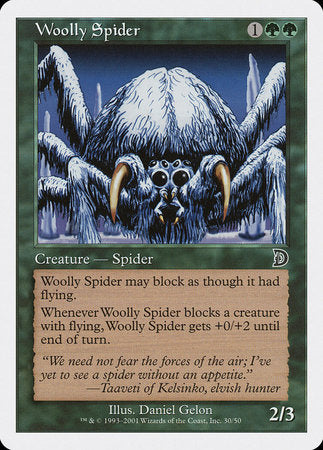 Woolly Spider [Deckmasters] | Mindsight Gaming
