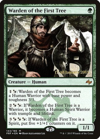Warden of the First Tree [Fate Reforged Promos] | Mindsight Gaming