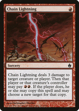 Chain Lightning [Premium Deck Series: Fire and Lightning] | Mindsight Gaming