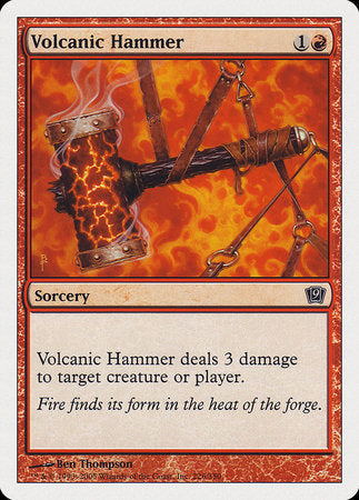 Volcanic Hammer [Ninth Edition] | Mindsight Gaming
