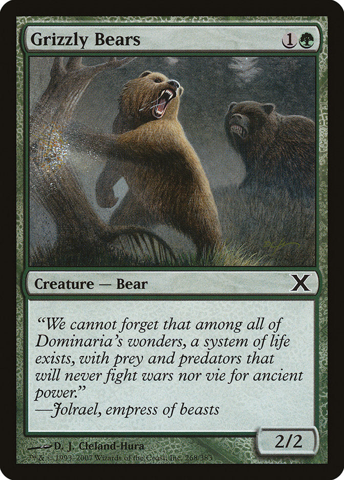 Grizzly Bears [Tenth Edition] | Mindsight Gaming