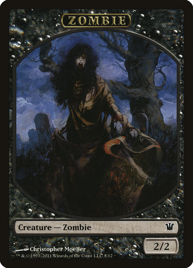 Zombie (8/12) [Innistrad Tokens] | Mindsight Gaming