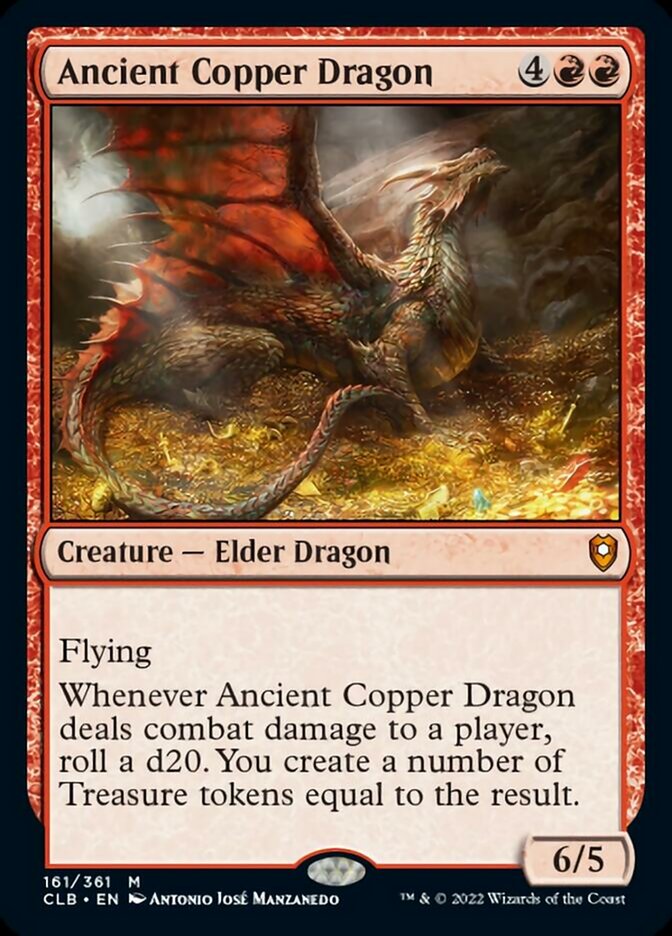 Ancient Copper Dragon [Commander Legends: Battle for Baldur's Gate] | Mindsight Gaming