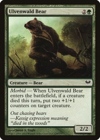 Ulvenwald Bear [Dark Ascension] | Mindsight Gaming