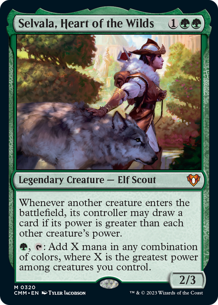 Selvala, Heart of the Wilds [Commander Masters] | Mindsight Gaming