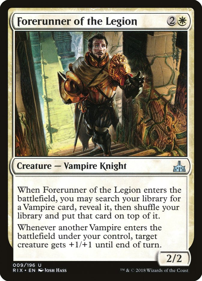 Forerunner of the Legion [Rivals of Ixalan] | Mindsight Gaming
