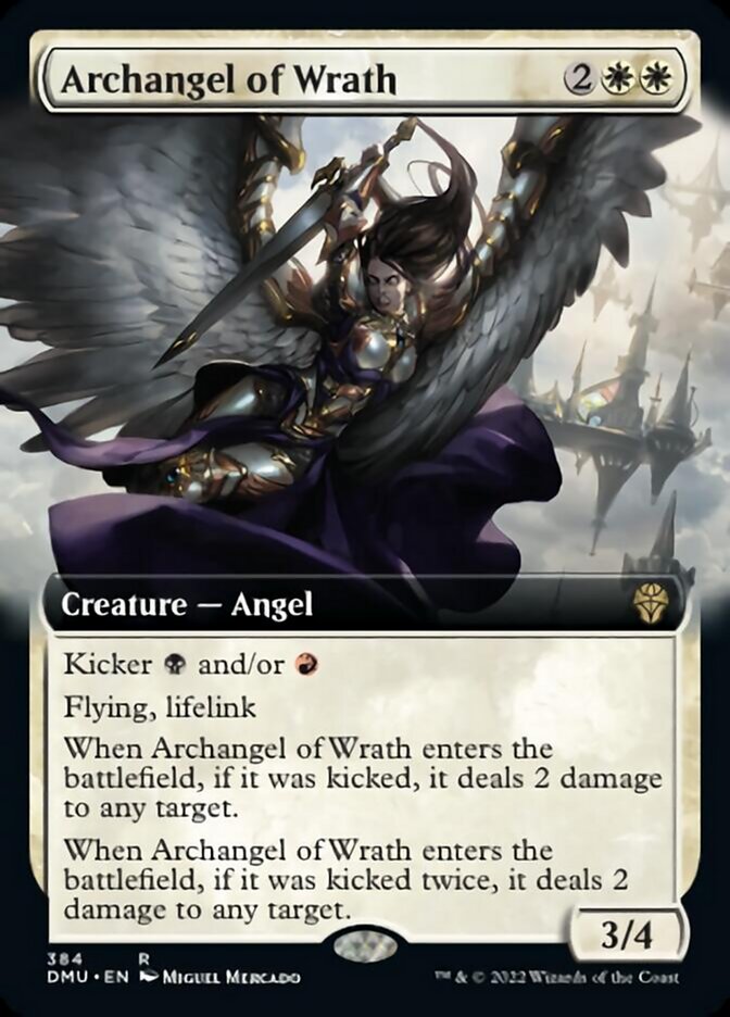 Archangel of Wrath (Extended Art) [Dominaria United] | Mindsight Gaming