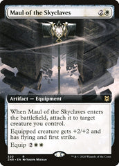 Maul of the Skyclaves (Extended Art) [Zendikar Rising] | Mindsight Gaming