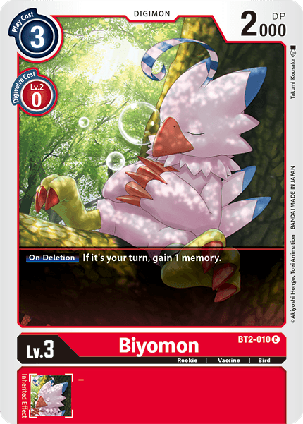 Biyomon [BT2-010] [Release Special Booster Ver.1.5] | Mindsight Gaming