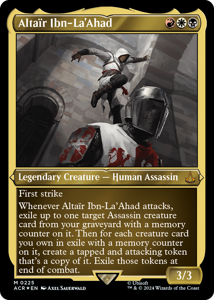 Altair Ibn-La'Ahad (Foil Etched) [Assassin's Creed] | Mindsight Gaming