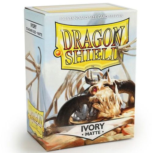 Dragon Shield Sleeves - Ivory | Mindsight Gaming