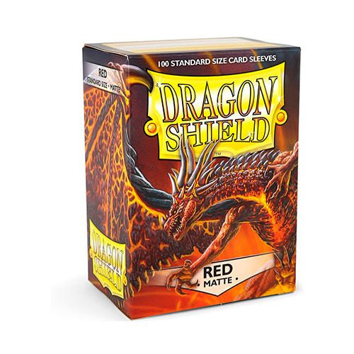 Dragon Shield Sleeves - Red | Mindsight Gaming