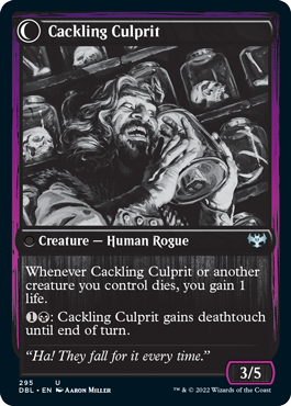 Panicked Bystander // Cackling Culprit [Innistrad: Double Feature] | Mindsight Gaming