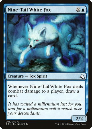 Nine-Tail White Fox [Global Series Jiang Yanggu & Mu Yanling] | Mindsight Gaming