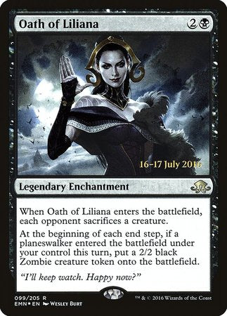 Oath of Liliana [Eldritch Moon Promos] | Mindsight Gaming