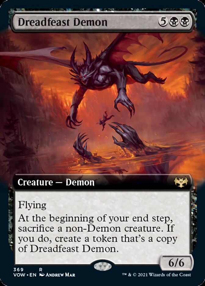 Dreadfeast Demon (Extended) [Innistrad: Crimson Vow] | Mindsight Gaming