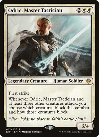 Odric, Master Tactician [Archenemy: Nicol Bolas] | Mindsight Gaming