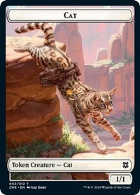 Cat // Insect Double-sided Token [Zendikar Rising Tokens] | Mindsight Gaming