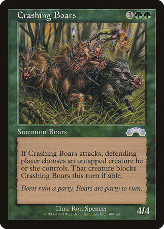Crashing Boars [Exodus] | Mindsight Gaming