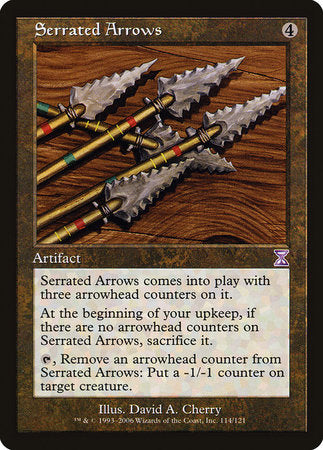 Serrated Arrows [Time Spiral Timeshifted] | Mindsight Gaming