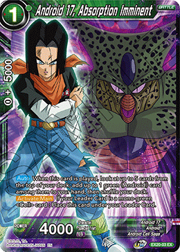 Android 17, Absorption Imminent (EX20-03) [Ultimate Deck 2022] | Mindsight Gaming