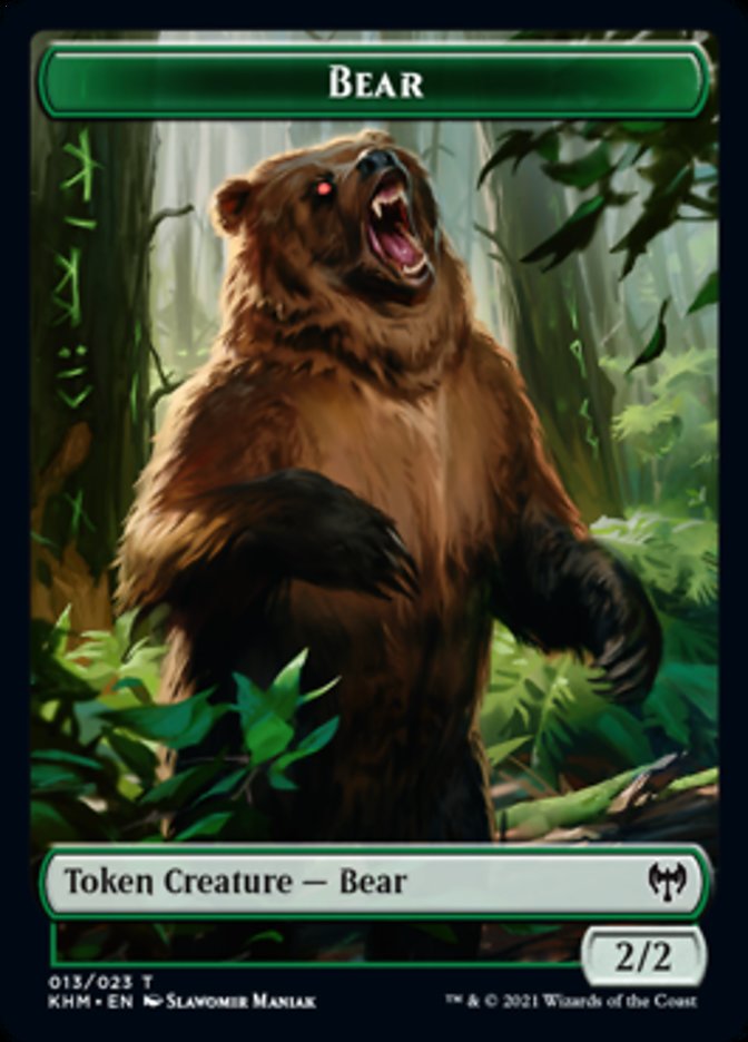 Bear Token [Kaldheim] | Mindsight Gaming
