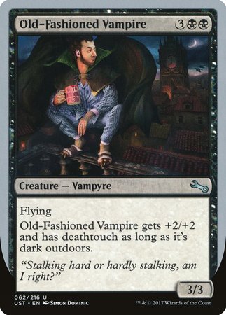 Old-Fashioned Vampire [Unstable] | Mindsight Gaming